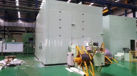 Acoustic Enclosure for Fin Press